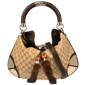 Gucci Beige GG Indy 2way Handbag